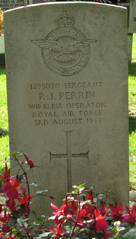 Sgt Ronald James Perrin<br/><br /><br />died August 3rd, 1943